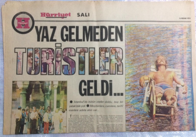 Hürriyet Gazetesi Salı Eki 16 Nisan 1974 - Ayhan Işık Hollywood İle Tanışacak GZ21487 - 1