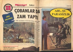 Hürriyet Gazetesi Salı Eki 26 Mart 1974 - Sanat Ve Eğlence Kervanı Aysel İpar*Ferhan Nur*Erol Evgin*Nalân Koray GZ160918 - Gökçekoleksiyon