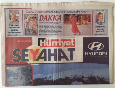 Hürriyet Gazetesi Seyahat Eki 10 Ocak 2005 - Batı Anadolunun Kayak Merkezleri Kartalkaya , Uludağ , Kartepe , Ilgaz GZ26991 - 1
