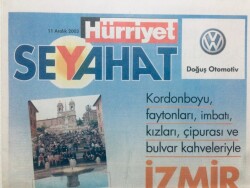 Hürriyet Gazetesi Seyahat Eki - 11 Aralık 2003 - Bütün Yolların Çıktığı Şehir Roma GZ43446 - 2