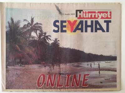 Hürriyet Gazetesi Seyahat Eki 12 Aralık 2005 - Online Seyahatnameler , Biraz Tarihe, Biraz Öte Dünyaya Yolculuk GZ20885 - 1