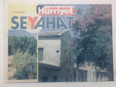 Hürriyet Gazetesi Seyahat Eki - 12 Eylül 2005 - Ege İle Akdeniz Arasındaki Çıkmaz Sokak GZ46691 - 1