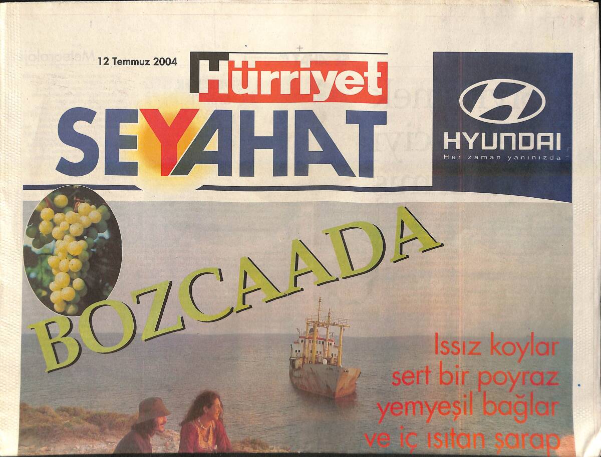 Hürriyet Gazetesi Seyahat Eki 12 Temmuz 2004 GZ155831 - 1
