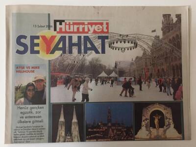 Hürriyet Gazetesi Seyahat Eki 13 Şubat 2006 - Mozartın Şehrinde Klasik Müzik Yolculuğu Viyana GZ28302 - 1