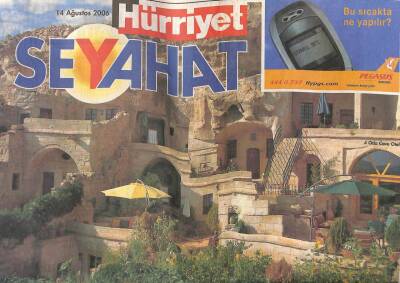 Hürriyet Gazetesi Seyahat Eki 14 Ağustos 2006 - Öne Çıkan Butik Oteller GZ104915 - 1