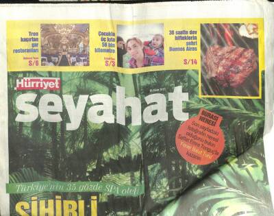 Hürriyet Gazetesi Seyahat Eki 18 Ekim 2015 - Anadolunun Termal Zenginliği GZ107257 - 1