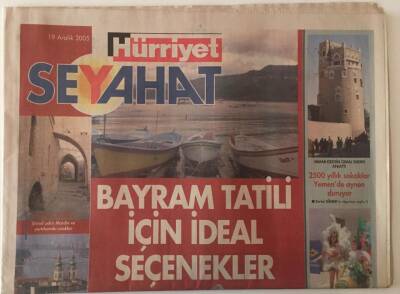 Hürriyet Gazetesi Seyahat Eki 19 Aralık 2005 - Bayram Tatili İçin İdeal Seçenekler GZ20307 - 1