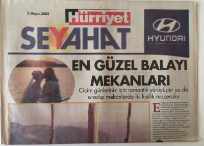 Hürriyet Gazetesi Seyahat Eki 2 Mayıs 2005 - En Güzel Balayı Mekanları GZ18723 - 1