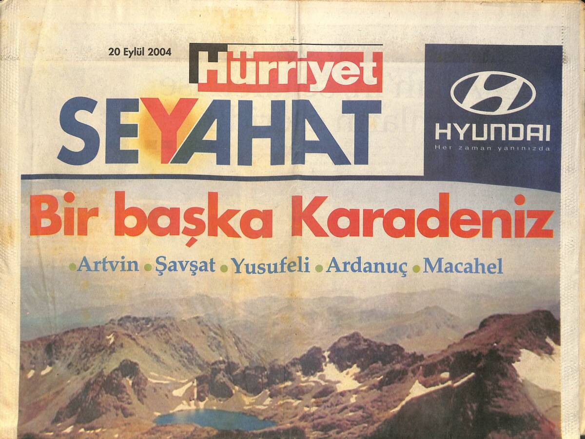 Hürriyet Gazetesi Seyahat Eki 20 Eylül 2004 - Cazın Şehri 