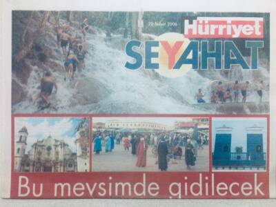 Hürriyet Gazetesi Seyahat Eki 20 Şubat 2006 - Bu Mevsimde Gidilecek Sıcak Sekiz Yer GZ42283 - 1