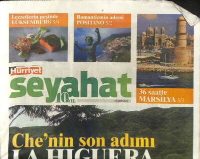 Hürriyet Gazetesi Seyahat Eki 21 Ekim 2013 - 36 Saatte Marsilya GZ107551 - 1