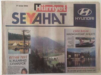 Hürriyet Gazetesi Seyahat Eki 21 Şubat 2005 - Türkiyenin Küçük Kaplıcaları GZ28323 - 1