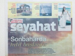 Hürriyet Gazetesi Seyahat Eki - 28 Ekim 2018 - İzmirde 1001 Gece Masalları GZ46385 - 2