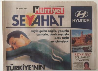 Hürriyet Gazetesi Seyahat Eki 28 Şubat 2005 - Türkiyenin Spa Merkezleri GZ28322 - 1