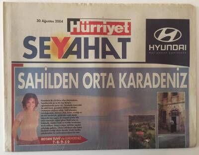 Hürriyet Gazetesi Seyahat Eki 30 Ağustos 2004 - Sahilden Orta Karadeniz Sinop GZ20180 - 1