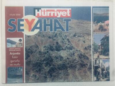 Hürriyet Gazetesi Seyahat Eki - 5 Eylül 2005 - Evrim Sümerin Röportajı GZ46692 - 1