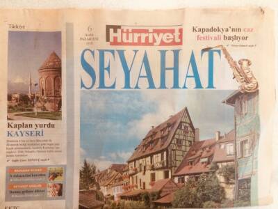 Hürriyet Gazetesi Seyahat Eki 6 Aralık 2010 - Doğu Fransada Lezzet Turu GZ40100 - 1