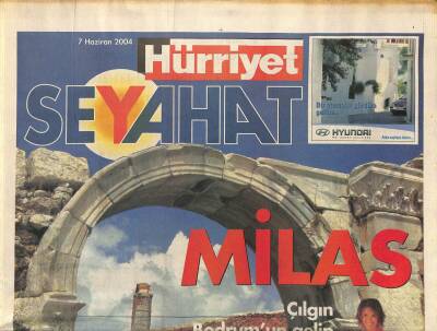 Hürriyet Gazetesi Seyahat Eki 7 Haziran 2004 - Serra Yılmaz Kendi Romasını Anlattı GZ97352 - 1