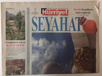 Hürriyet Gazetesi Seyahat Eki - 9 Nisan 2012 - Abu Dabi Çölün Servet Vahası GZ25315 - 1