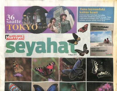 Hürriyet Gazetesi Seyehat Eki 13 Mayıs 2013 - Tuna Kıyısındaki Kültür Kenti-36 Saatte Tokyo GZ105370 - 1