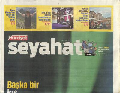 Hürriyet Gazetesi Seyehat Eki 15 Kasım 2015 - Türkiyenin En Güzel 10 Sonbahar Oteli GZ117004 - 1