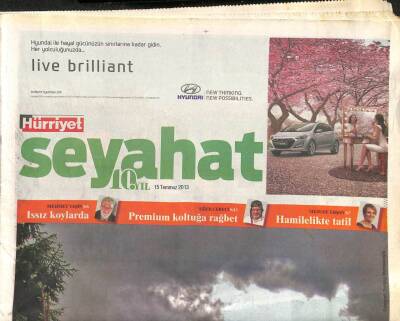 Hürriyet Gazetesi Seyehat Eki 15 Temmuz 2013 - Doğu Karadenizde Yaylalar Ağustosta Şenlenecek GZ105805 - 1