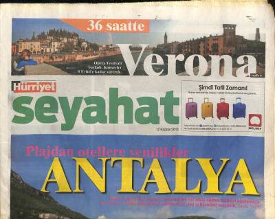 Hürriyet Gazetesi Seyehat Eki 17 Haziran 2013 - Plajdan Otellere Yenilikler ANTALYA GZ120828 - 1