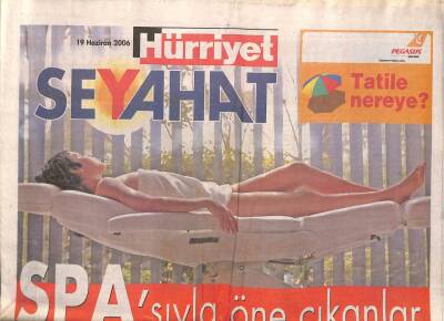 Hürriyet Gazetesi Seyehat Eki 19 Haziran 2006 - Çeşmeden 50 Dakika Uzaktaki Doğa Ve Kültür Parkı Sakız Adası GZ96050 - 1