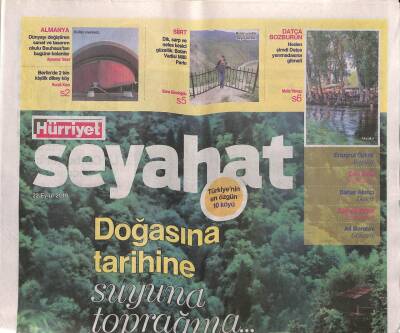 Hürriyet Gazetesi Seyehat Eki 22 Eylül 2019 - Türkiyenin En Özgün 10 Köyü GZ100293 - 2