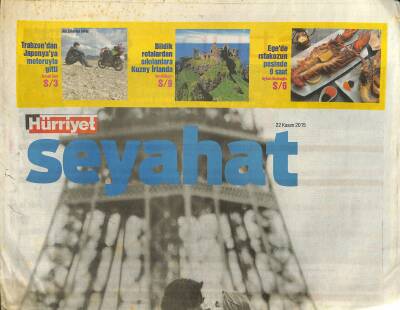 Hürriyet Gazetesi Seyehat Eki 22 Kasım 2015 - Egede Istakozun Peşinde 9 Saat GZ117112 - 1