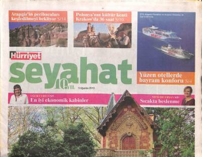 Hürriyet Gazetesi Seyehat Eki 5 Ağustos 2013 - Polonyanın Kültür Kenti Krakowda 36 Saat GZ105201 - 1