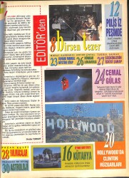 Hürriyet Gazetesi Show Dergisi 14 Şubat 1992 - Sayı:47 - Judıe Foster - Brisen Tezer - Kütahya Çinicilik NDR87815 - Gökçekoleksiyon