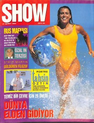 Hürriyet Gazetesi Show Dergisi 21 Şubat 1993 Sayı:48 - Harrison Ford - Anna Nicole - Tahsin Öztin - Yusuf Kenan - Steve Martın NDR88133 - Gökçekoleksiyon