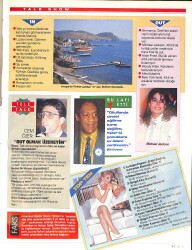 Hürriyet Gazetesi Show Dergisi 28 Haziran 1992 - Michael Jackson - Cem Özer - Diane Halpern - Bill Cosby NDR87817 - Gökçekoleksiyon