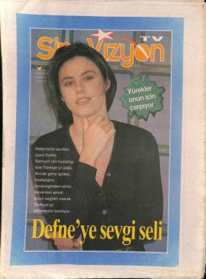 Hürriyet Gazetesi Sinevizyon Eki - Defne Samyeliye Sevgi Seli GZ114735 - 1