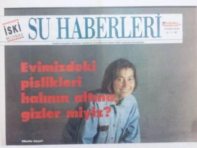 Hürriyet Gazetesi Su Haberleri Eki 26 Ekim 1991 - Evimizdeki Pislikler GZ41756 - 1