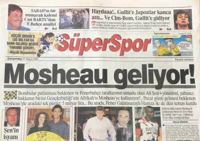Hürriyet Gazetesi Süper Spor Eki 31 Mayıs 1995-Beşiktaş ,K.Orhan İle İpleri Koparıyor ! GZ36528 - 1