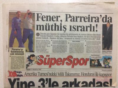 Hürriyet Gazetesi Süperspor Eki 11 Haziran 1995 - Ve Fenerbahçe Höghü Bitiriyor GZ27354 - 1