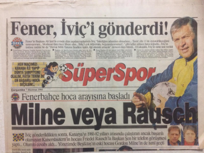 Hürriyet Gazetesi Süperspor Eki 7 Haziran 1995 - Fener İviçi Gönderdi GZ27355 - 1