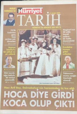 Hürriyet Gazetesi Tarih Eki 11 Aralık 2002 Kundakta Kocaya Verilen Sultanlar GZ36126 - 1