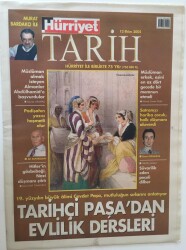 Hürriyet Gazetesi Tarih Eki -12 Ekim 2005 - 19.Yüzyılın Büyük Alimi Cevdet Paşa, Mutluluğun Sırlarını Anlatıyor - GZ43524 - 1