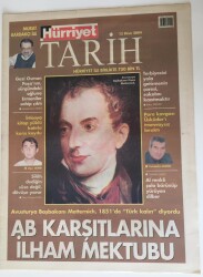 Hürriyet Gazetesi Tarih Eki - 13 Ekim 2004 - AB Karşıtlarına İlham Mektubu - GZ43532 - 2