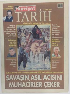Hürriyet Gazetesi Tarih Eki 2 Şubat 2005 - Savaşın Asıl Acısını Muhacirler Çeker GZ16882 - 2