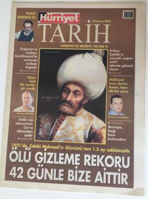 Hürriyet Gazetesi Tarih Eki - 24 Kasım 2004 - Evliya Çelebiyi Seyyah Yapan Cami Ahirete Gitmek Üzere - GZ43533 - 1