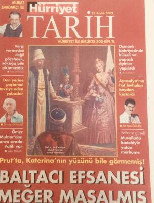Hürriyet Gazetesi Tarih Eki 25 Aralık 2002 - Baltacı Efsanesi Meğer Masalmış GZ40012 - 1