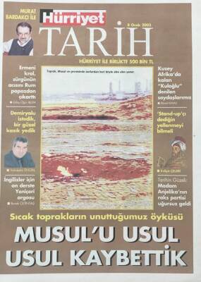 Hürriyet Gazetesi Tarih Eki 8 Ocak 2003 -Musulu Usul Usul Kaybettik GZ30596 - 1