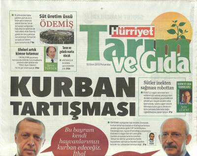 Hürriyet Gazetesi Tarım Ve Gıda Eki 10 Ekim 2013 - Konya Şeker Devler Ligine Yükseldi GZ113167 - 1