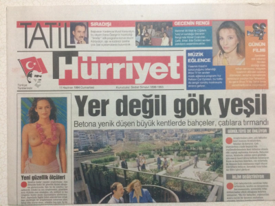 Hürriyet Gazetesi Tatil Eki - 11 Haziran 1994 - Kumkapı Havası,Meyhanede Eğlence GZ24445 - 1