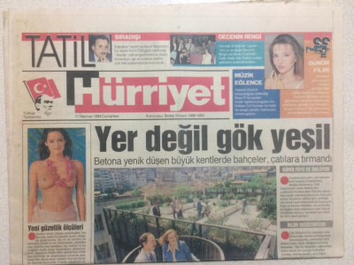 Hürriyet Gazetesi Tatil Eki 11 Haziran 1994 - Sevilen Sanatçılar Dansözler Ve Fasıl Heyeti Hepsi Bir Arada GZ23834 - 1