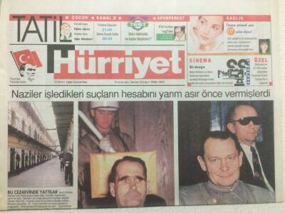 Hürriyet Gazetesi Tatil Eki 12 Ekim 1996 - Nürnbergin 50.Yılı GZ35716 - 1